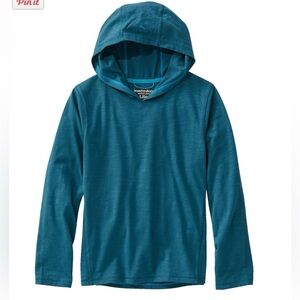 LL Bean Insect Repellent/UFP 50+ kids Hoodie(M 10/12)